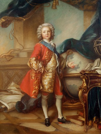 Dauphin Charles-Louis (1729-65) of France by Louis Tocqué